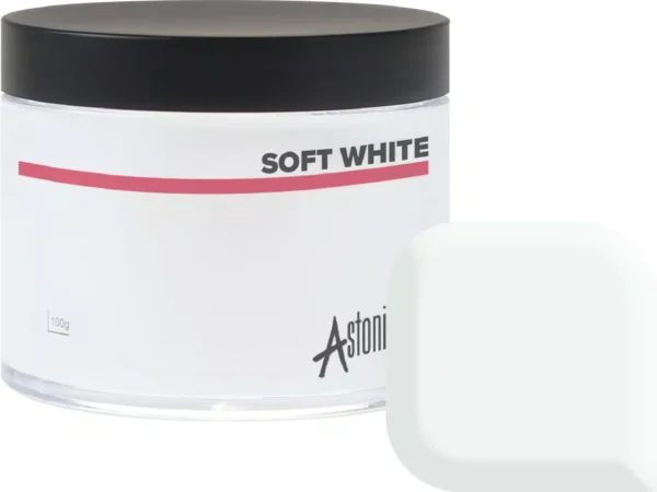 ACRYLIC POWDER SOFT WHITE 25gr - Image 3