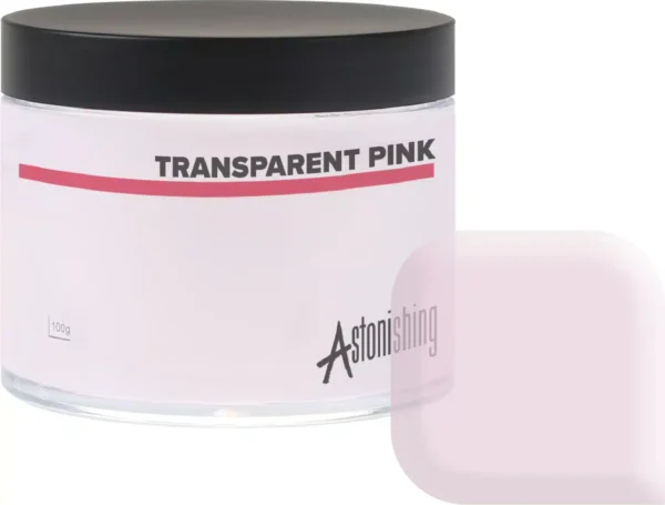 ACRYLIC POWDER TRANSPARENT PINK 25gr - Image 3