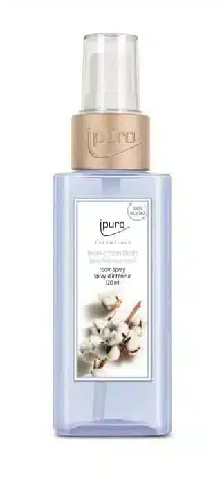 Ipuro Essentials Cotton Field roomspray van 120 ml voor een frisse geur in elke ruimte