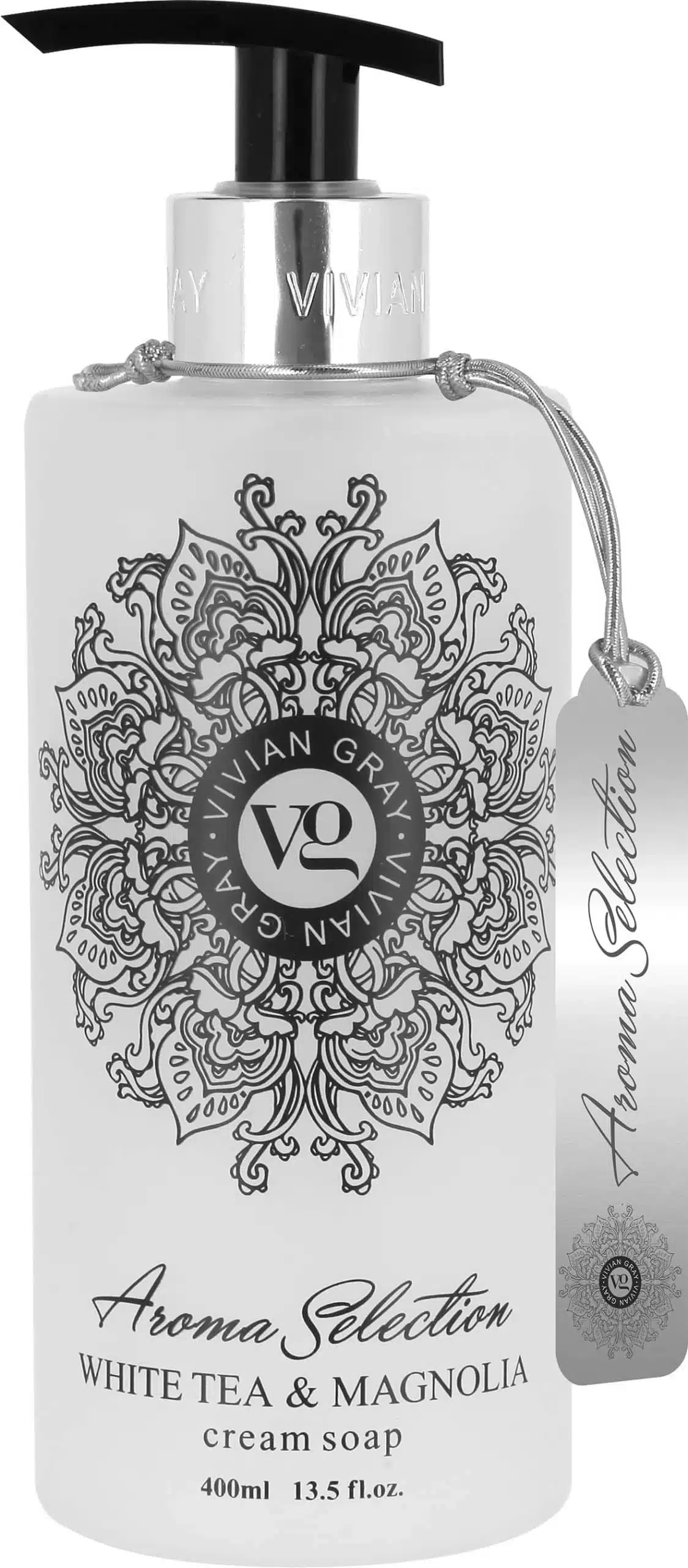 Aroma Selection White Tea & Magnolia cremezeep van 400 ml met een frisse geur voor verzorgde handen