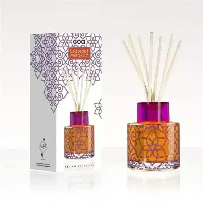 Goatier Intemporel geurdiffuser van 200 ml met de nieuwe geur Escapade à Marrakesh voor in huis