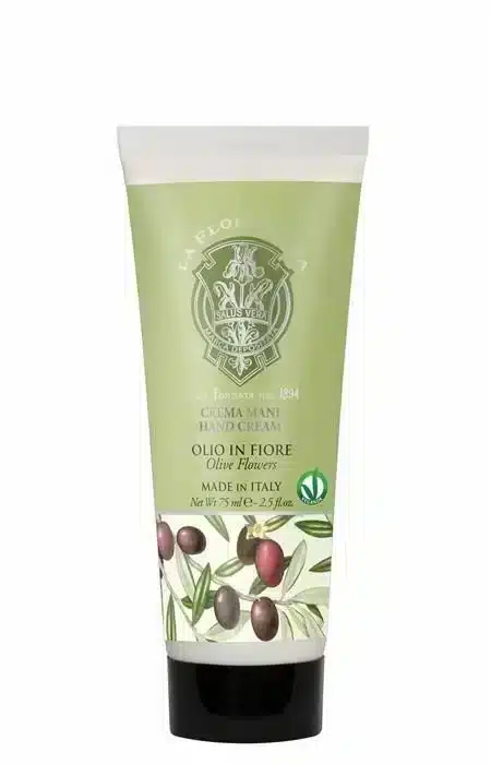 Handcrème Florentina Olive Flowers, 75 ml, verzorgende handcrème met zachte bloemengeur
