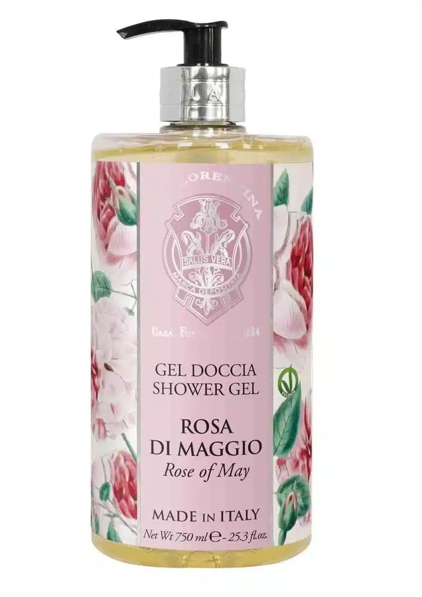 Douchegel 750ml Meiroos - Rose of May met heerlijke rozengeur voor een verzorgende douche