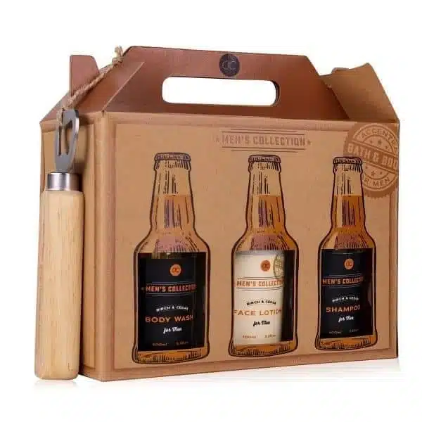 Men's Collection sixpack met zes verzorgingsproducten van 100ml voor heren