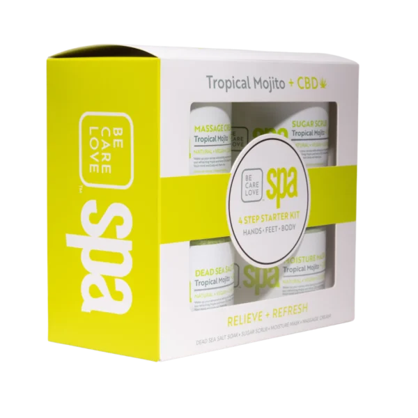 BCL SPA STARTER KIT TROPICAL MOJITO + CBD 4X16OZ - Image 2