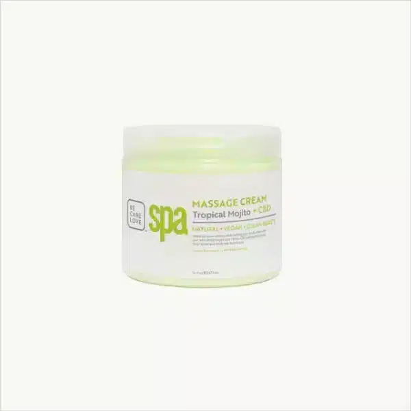 BCL SPA MASSAGE CREAM TROPICAL MOJITO + CBD 473ML
