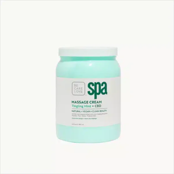 BCL SPA MASSAGE CREAM TINGLING MINT + CBD 1892ML