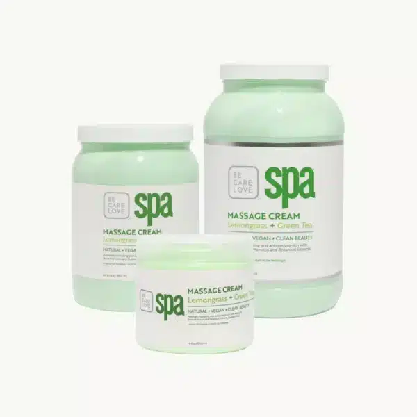 BCL SPA MASSAGE CREAM LEMONGRASS + GREEN TEA 473ML - Image 2