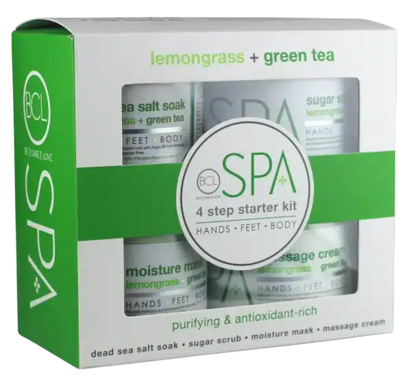 BCL SPA STARTER KIT LEMONGRASS + GREEN TEA 4x16OZ - Image 2