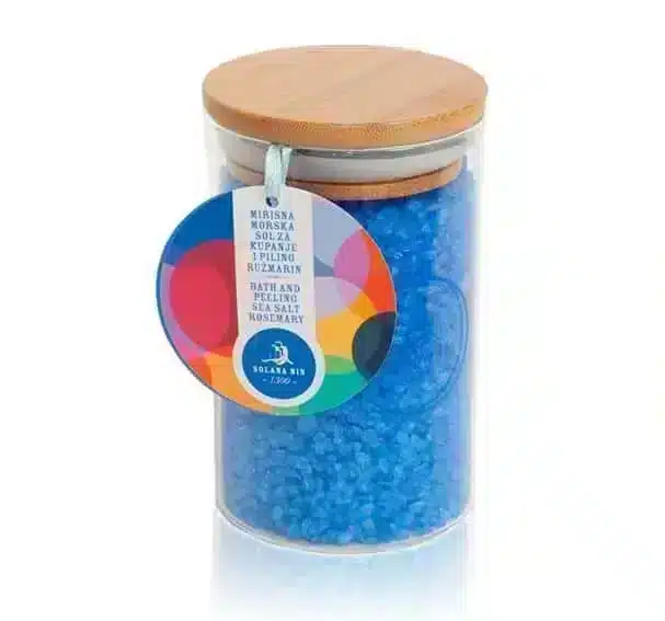 Sel de bain et gommage au parfum Brise marine, 280gr pour un bain rafraîchissant et relaxant