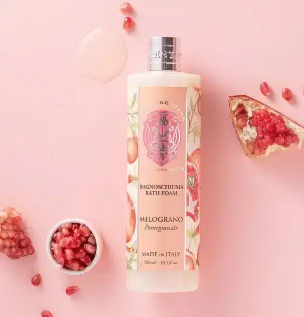 Bain moussant 500 ml Grenade - Pomegranate, bain moussant soignant au parfum fruité