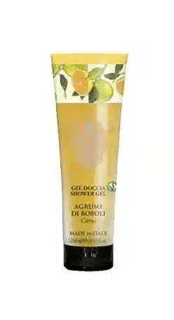 Gel douche rafraîchissant de 250 ml au parfum vif d'agrumes pour bien commencer la journée