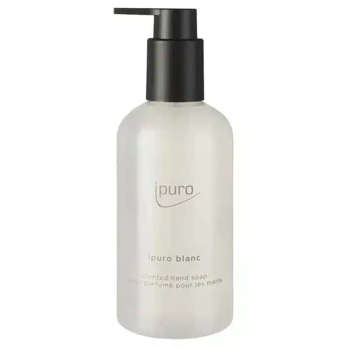 Savon pour les mains Ipuro Classic Blanc de 250 ml au parfum doux et soignant