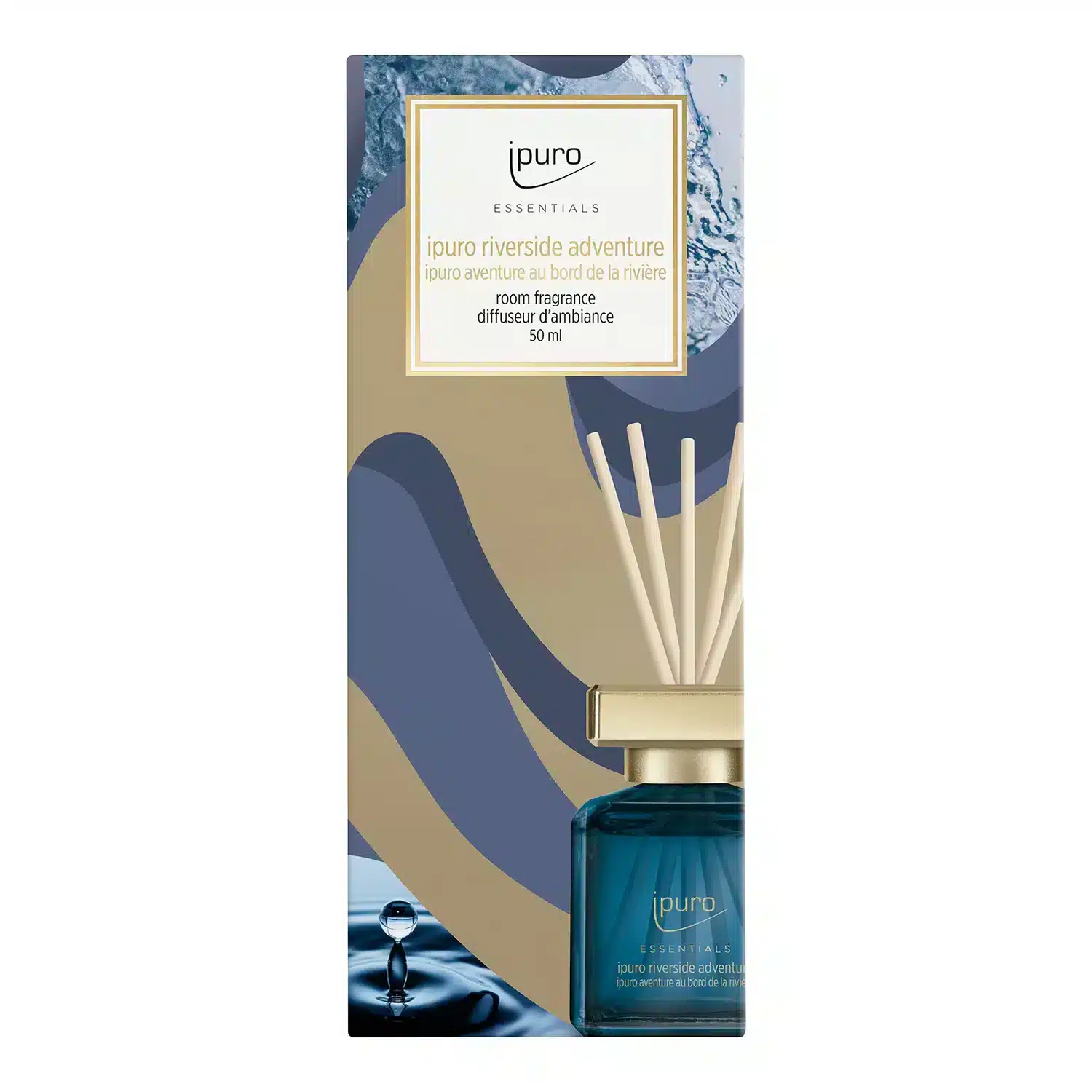 Essentials Riverside Adventure huisparfum 100 ml met frisse geur voor een verrassend interieur