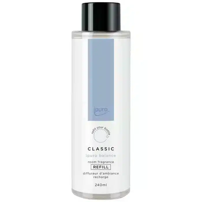 Recharge ipuro Classic balance 240ml pour diffuseur de parfum à bâtonnets