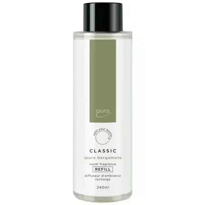 Recharge ipuro Classic bergamote 240ml pour diffuseur de parfum à bâtonnets
