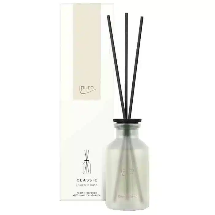 Parfum d'intérieur Ipuro Classic Blanc 240ml au parfum pur et frais pour une ambiance agréable à la maison