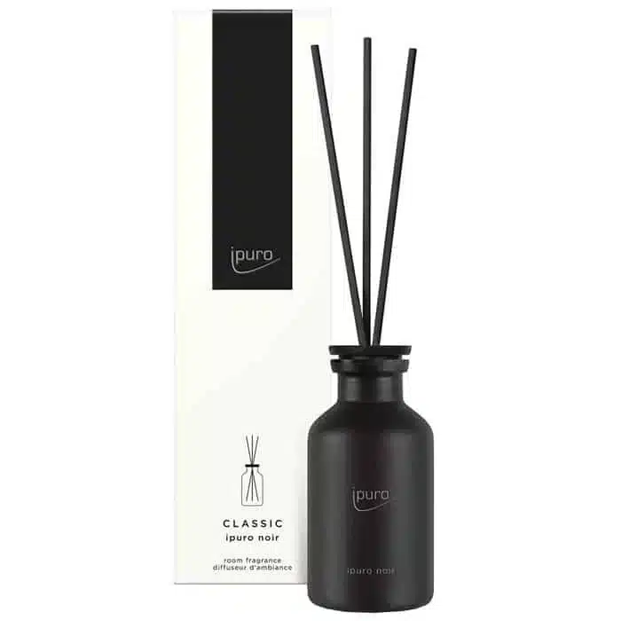 Parfum d'intérieur Ipuro Classic Noir 240ml au parfum profond et mystérieux pour une ambiance agréable à la maison