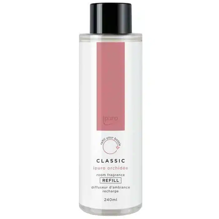 Recharge ipuro Classic orchidee 240ml pour diffuseur de parfum à bâtonnets