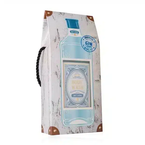 Bodywash 400ml met Gin-geur, stijlvol verpakt in een geschenkdoos als origineel cadeau