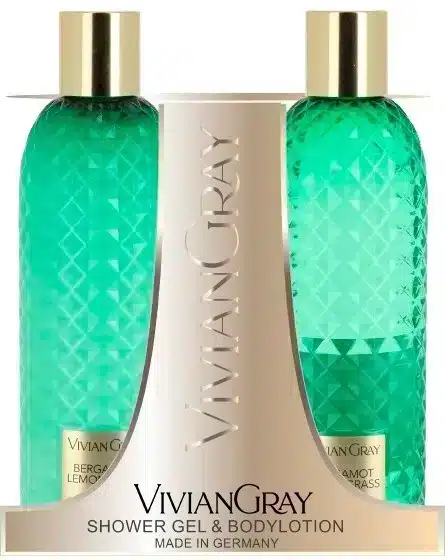 Gemstone Green cadeauset met crème douchegel en bodylotion, 2x300ml verzorgingsset