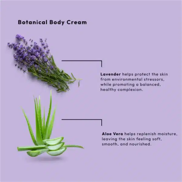 LAVENDER SERENITY BOTANICAL BODY CREAM 88ML - Image 2
