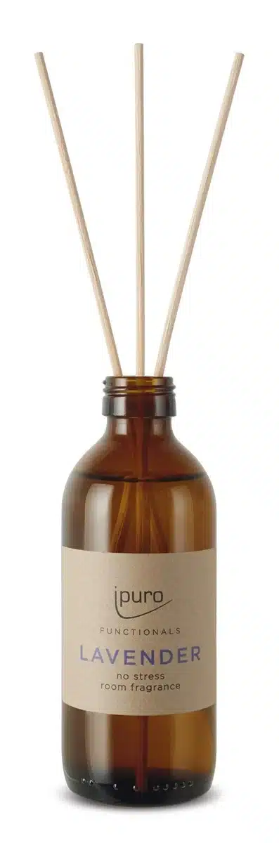 Ipuro functionals Lavendel geurstokjes van 150 ml voor een rustgevende lavendelgeur