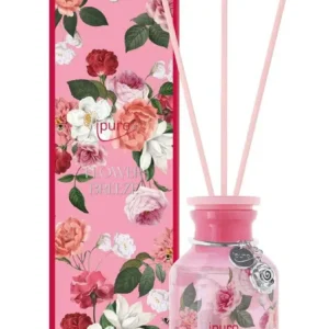 ipuro Limited Edition Flower Breeze geurstokjes van 240 ml met frisse bloemengeur