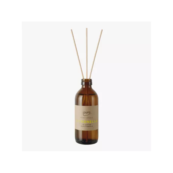 Bâtonnets parfumés Ipuro functionals Citronella 150 ml au parfum frais de citronnelle