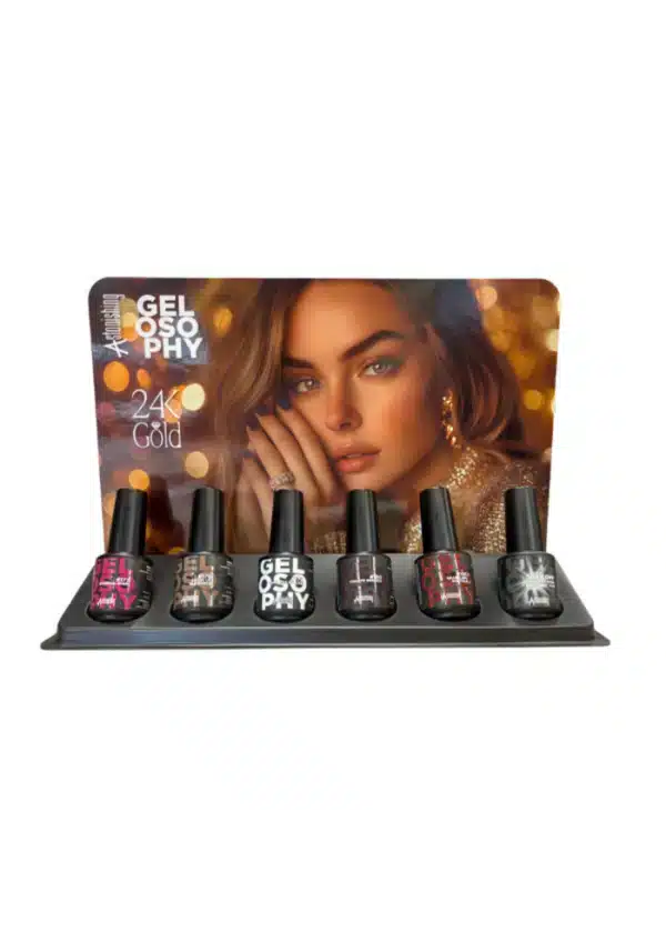 KIT COLLECTION 24K GOLD 15ML 6PCS