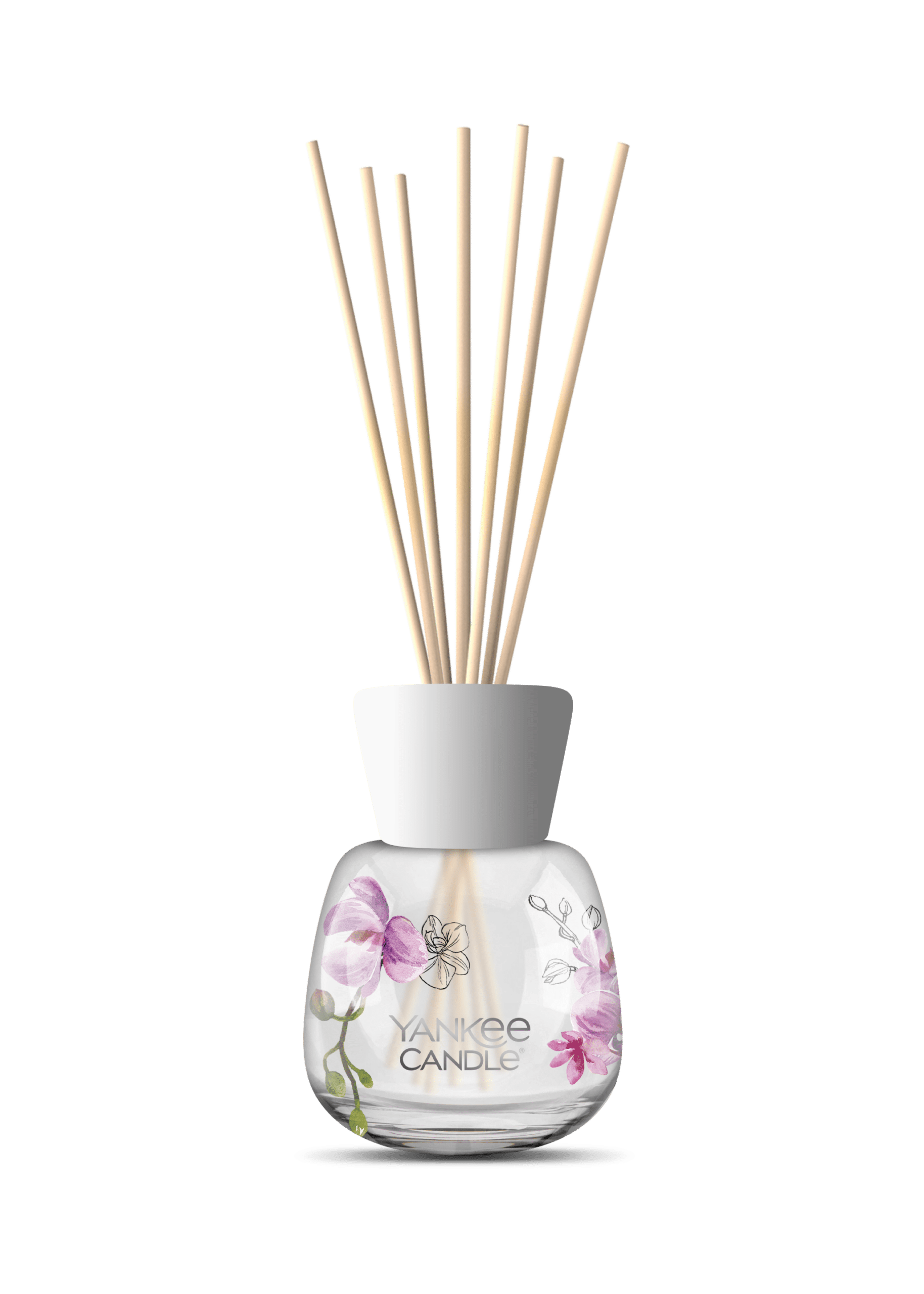 YC Wild Orchid Signature Reed Diffuser 100ml geurstokjes met elegante orchideegeur voor thuis