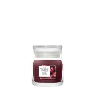 Yankee Candle Black Cherry Signature Small Jar, bougie parfumée rouge