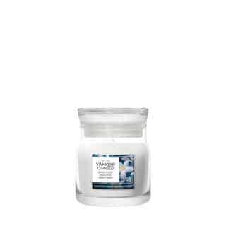 Yankee Candle Midnight Jasmine Signature Small Jar, bougie parfumée blanche