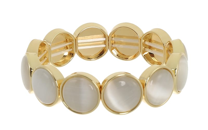 Bracelet femme Mieke couleur naturelle pour un look naturel et élégant